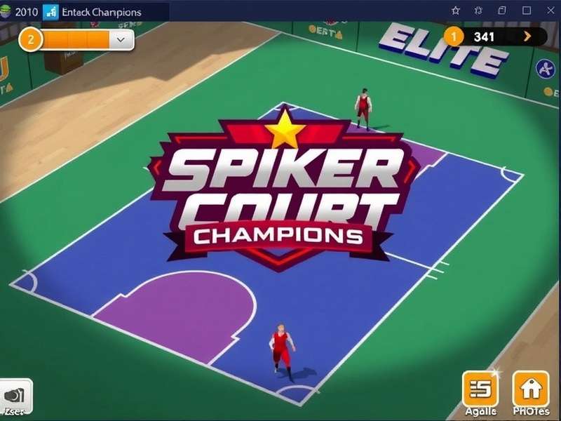 Elite Spiker Court Champions Gameplay